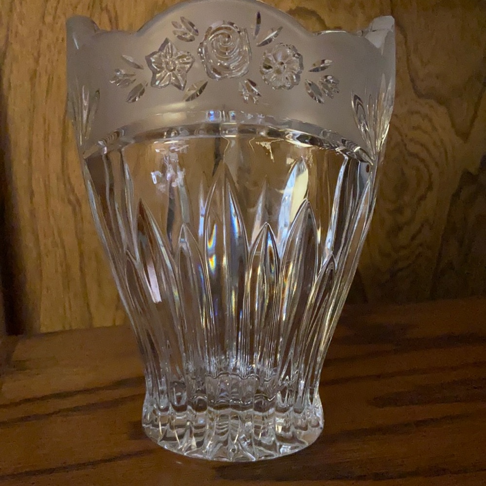 Vintage Crystal Vase